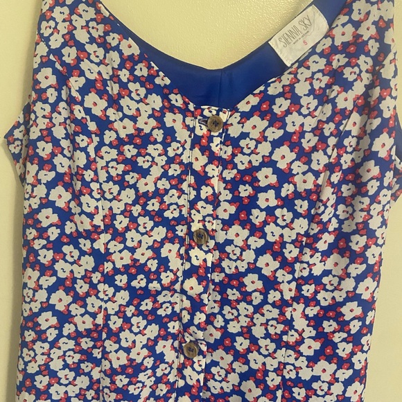 Floral Pattern Dress - Picture 2 of 2